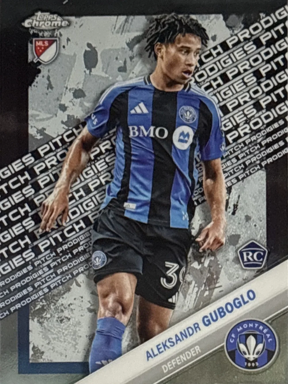 Topps Chrome MLS Aleksandr Guboglo  Rookie Card